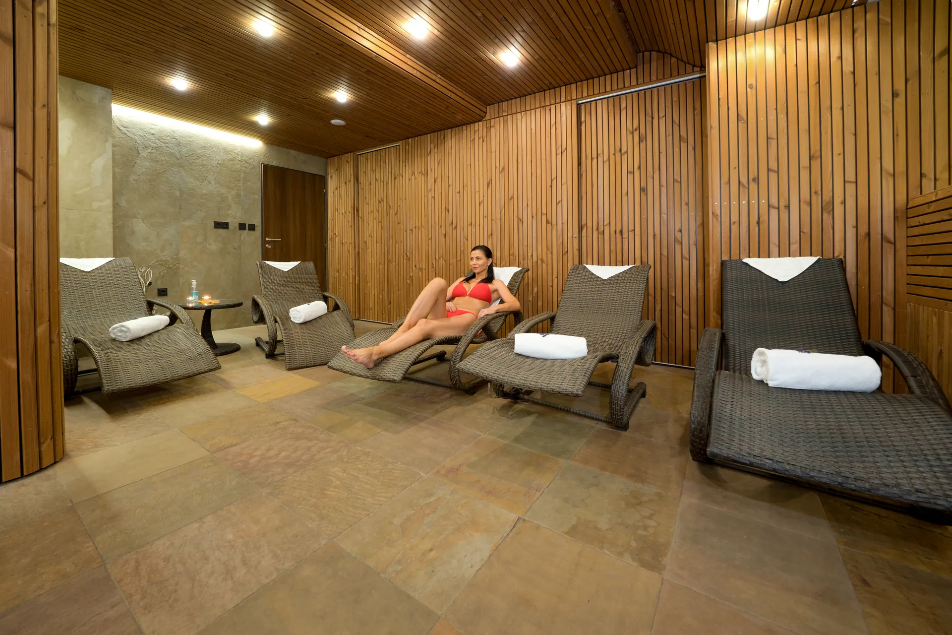Wellness centrum - relaxační zóna